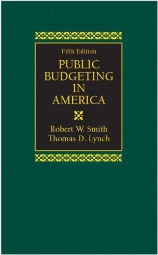 Public Budgeting in America