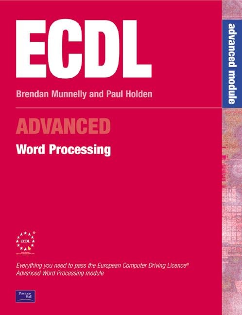 ECDL Advanced Word Processing (Munnelly)