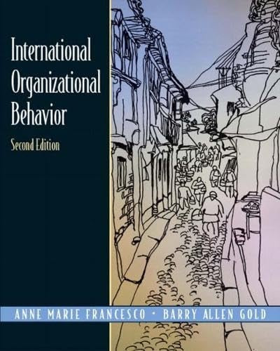International Organizational Behavior