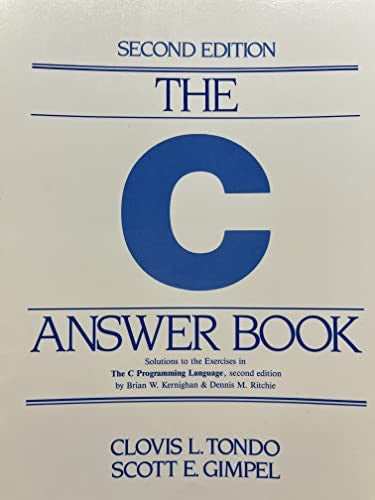 C Answer Book, The
