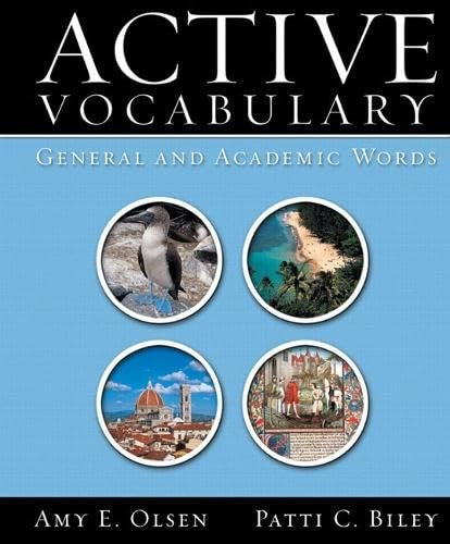 Active Vocabulary: General and Academic Words
