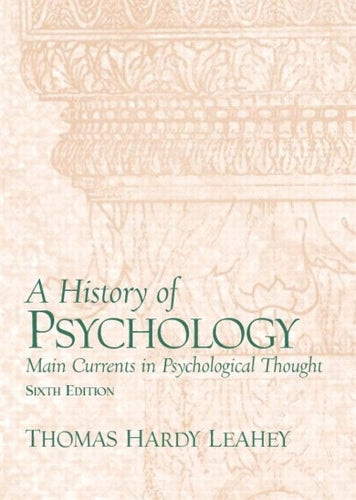 A History of Psychology