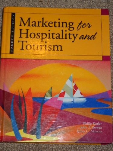 Marketing for Hospitality and Tourism