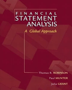 Financial Statement Analysis 