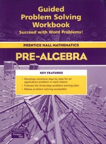 Prentice Hall Math Pre-Algebra Guided Problem Solving Workbook 2004c
