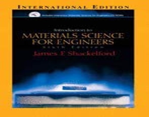 Introduction to Materials Science for Engineers