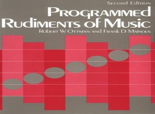 Programmed Rudiments of Music