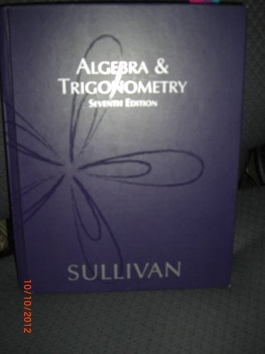 Algebra & Trigonometry