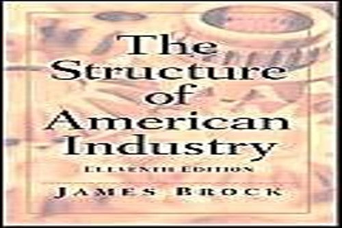 The Structure of American Industry