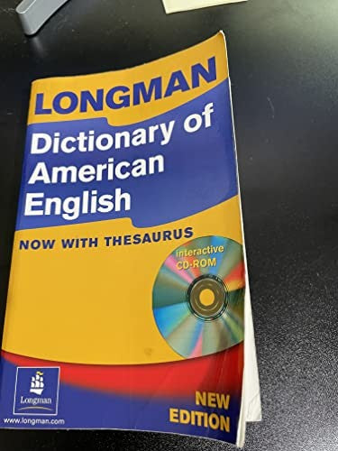 Longman Dictionary of American English (paperback) with CD-ROM