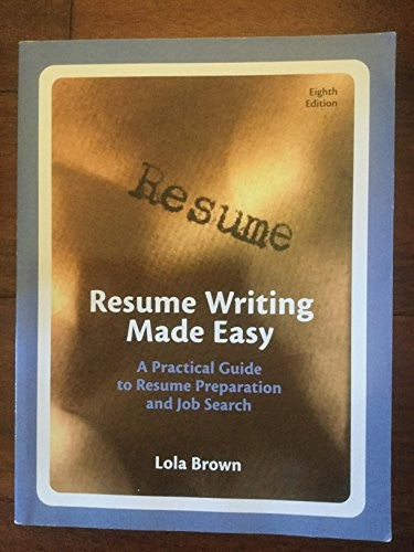 Resume Writing Made Easy