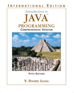 Introduction to Java Programming, Comprehensive 