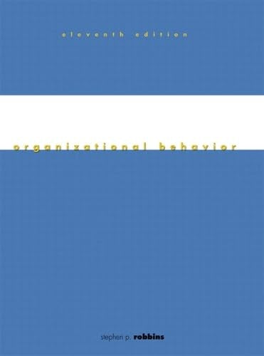 Organizational Behavior