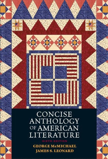 Concise Anthology of American Literature