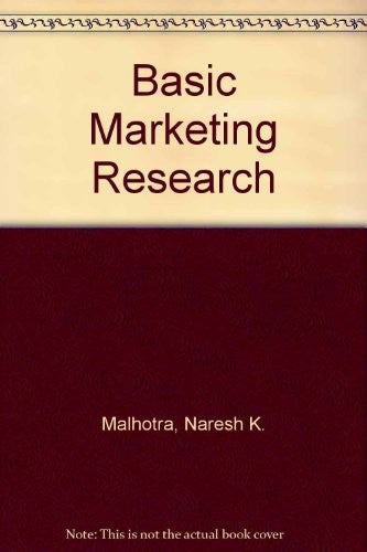 Basic Marketing Research