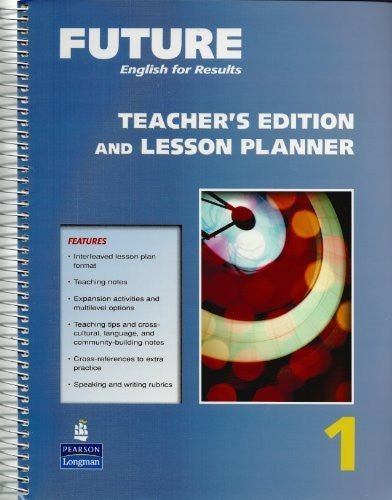 Future 1 Teacher's Edition and Lesson Planner