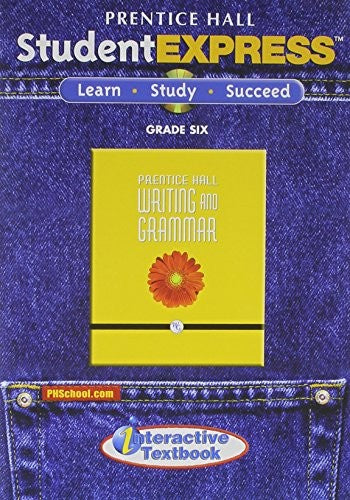 Prentice Hall Writing and Grammar Student Express CD Grades 6 2008c