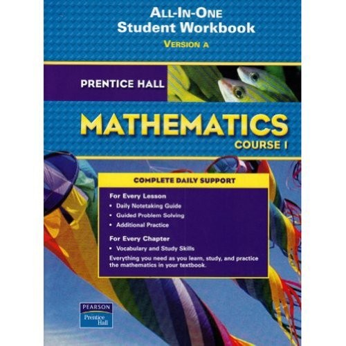 Prentice Hall Math Course 1 Student Workbook 2007c