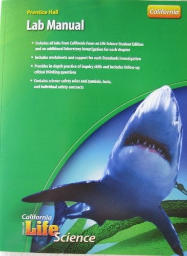 Focus on Life Science Lab Manual California Edition