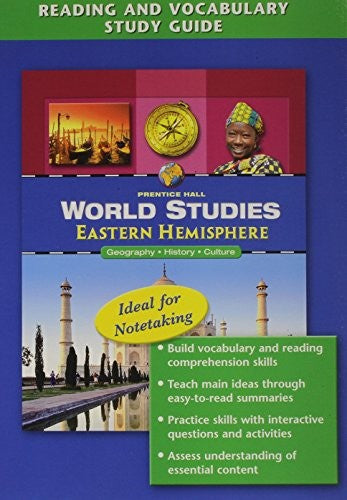 World Studies Eastern Hemisphere Reading and Vocabulary Study Guide 2008c