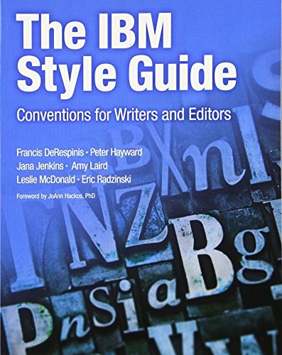 The IBM Style Guide, The