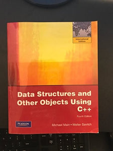 Data Structures and Other Objects Using C++ 