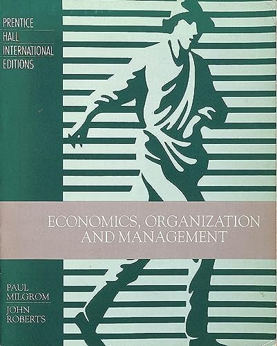 Economics, Organization and Management