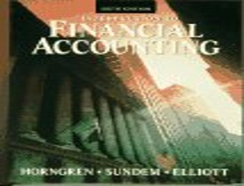 Introduction to Financial Accounting
