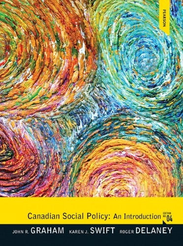 Canadian Social Policy : An Introduction