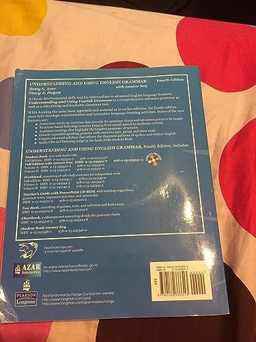 Understanding and Using English Grammar with Audio CDs and Answer Key