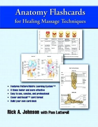 Anatomy Flashcards for Healing Massage Techniques