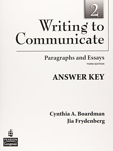 Writing to Communicate 2
