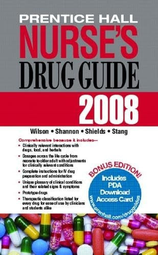 Prentice Hall Nurse's Drug Guide 2008-Retail Edition