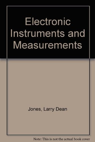 Electronic Instruments and Measurements