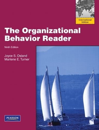 The Organizational Behavior Reader