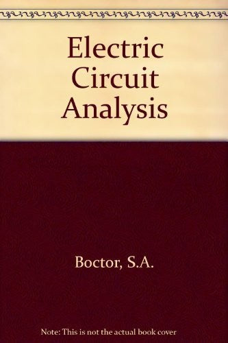 Electric Circuit Analysis