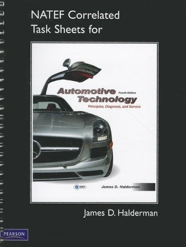 NATEF Correlated Task Sheets for Automotive Technology