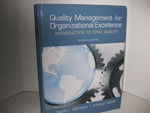 Quality Management for Organizational Excellence