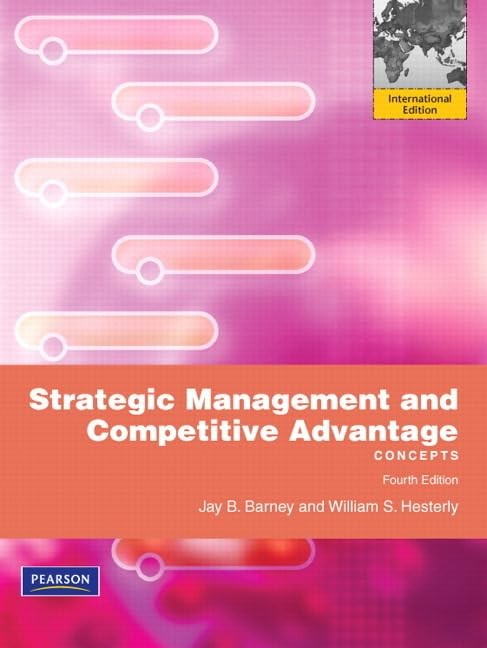 Strategic Management and Competitive Advantage
