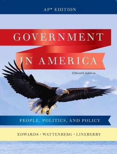 Government in America: People, Politics,