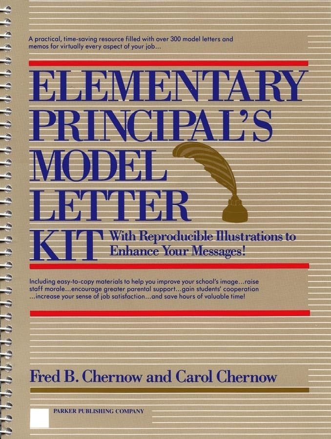 Elementary Principal's Model Letter Kit