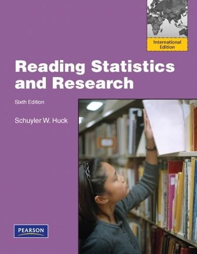 Reading Statistics and Research