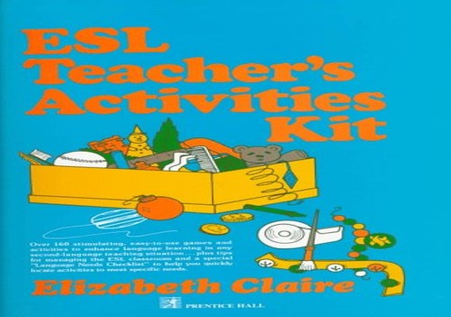English as a Second Language Teachers' Activities Kit