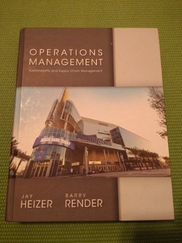 Operations Management, Student Value Edition