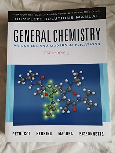 Complete Solutions Manual for General Chemistry