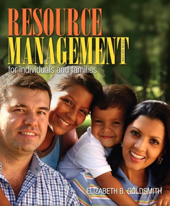 Resource Management for Individuals and Families 