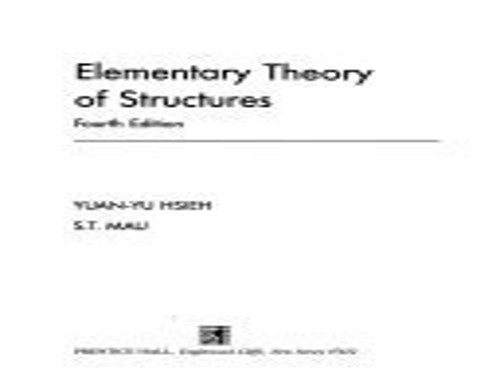 Elementary Theory of Structures