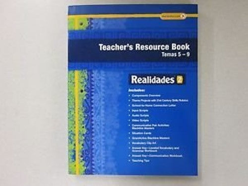 Realidades 2 Teacher's Resource Book Temas 5-9