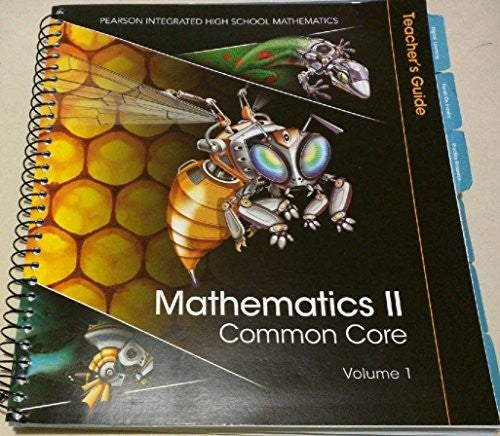 Mathematics II Common Core Volume 1 Teacher's Guide