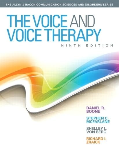 Voice and Voice Therapy, The Plus Video-Enhanced Pearson eText -- Access Card Package